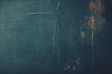 Aufkleber - Dark Blue Wood Texture Background Close Up Showing Scratches and Wear Patterns for Abstract Design and Grunge Effect Vintage Look
