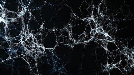 intricate spiderweb nature s design dark background halloween gothic texture abstract art detailed