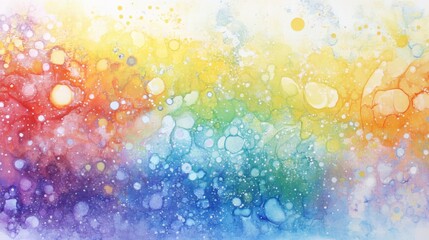 Aufkleber - Multicolored dreamy aurora abstract with cosmic textures and flowing forms, perfect for ambient digital backgrounds, wellness branding, or fantasy designs.