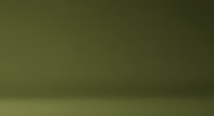 Olive green studio background