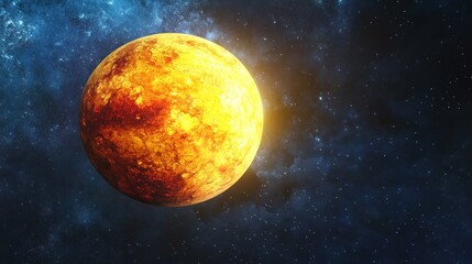 Wall Mural - Mercury planet in space