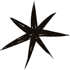 Wall Mural - Star Sparkle Doodle