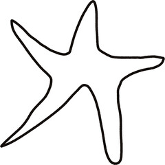 Wall Mural - Star Sparkle Doodle