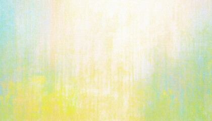 Fototapete - soft pastel watercolor canvas texture with vertical brush strokes in yellow green and blue for spring web design or eco branding background

