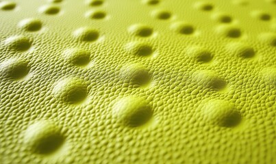 Aufkleber - Vibrant Yellow Textured Surface with Raised Bumps Abstract Patterned Design Material in Full Frame Close Up with Detailed and Decorative Graphic Elements