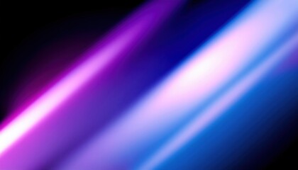 Fototapete -  diagonal neon light streaks in purple and blue gradient for modern web design, digital branding, or abstract print background
