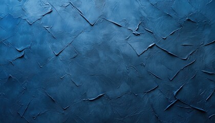 Poster - Abstract Dark Blue Texture Background with Rough Surface Design and Decorative Plaster Wall Pattern with Grunge and Vintage Effects Material for Backdrop