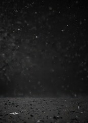 Wall Mural - inky black canvas scattered with diamond-like stars , night photography, astrophysics, pattern
