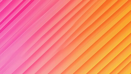 Fototapete - Pink And Orange Diagonal Lines Abstract Background