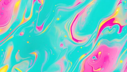 Leinwandbilder - Abstract Fluid Swirl Paint Texture Background