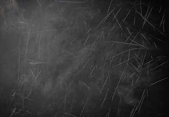 Aufkleber - Dark gray textured surface with numerous fine scratches and scuff marks, ideal for grunge backgrounds or distressed overlay effects. : Generative AI