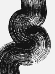 Wall Mural - abstract background. ink brush strokes, pattern, poster, cover.