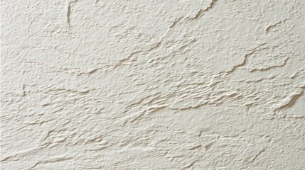 Aufkleber - Textured off-white wall surface, showing a rough, uneven plaster or stucco finish with subtle light and shadow variations. : Generative AI