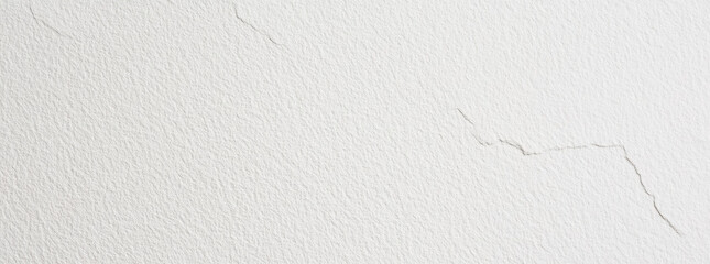 Aufkleber - A high-resolution image showcasing a textured off-white wall with a subtle crack running diagonally across its surface. : Generative AI