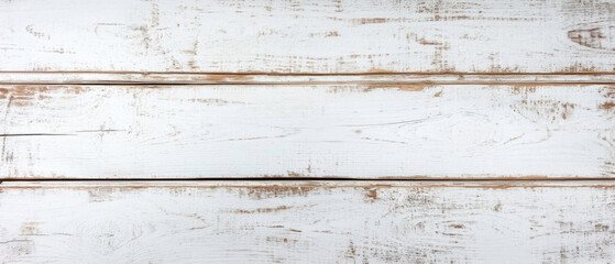 Poster - Whitewashed Wooden Planks Texture: Distressed, rustic, aged wood background ideal for design projects, offering a vintage, shabby chic aesthetic. : Generative AI