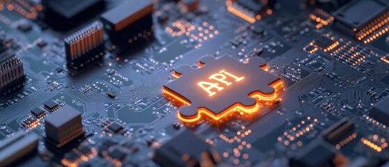 Api integration on a computer