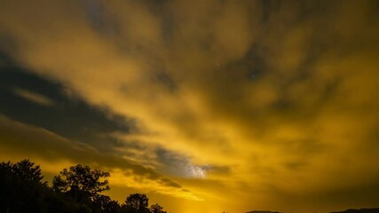 Wall Mural - night sky