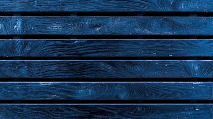 Aufkleber - Blue wooden board with a grainy texture. The board is blue and has a natural wood look