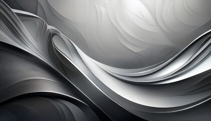 Wall Mural - gray silver abstract background
