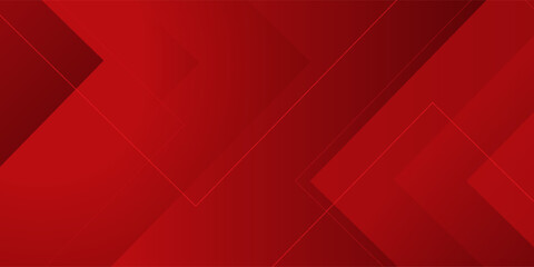 Wall Mural - Red abstract background. Dynamic shapes composition, modern triangles Vector Eps10.