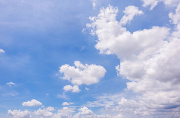 Wall Mural - clear blue sky background,clouds with background.