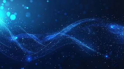 Aufkleber - Abstract digital wave design