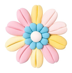 Wall Mural - png flower pastel colors confectionery.