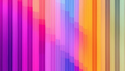 Wall Mural - abstract geometric background, vertical lines create wavy optical illusion, color transition, backdr