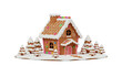 © ParvinPro - cartoon style gingerbread house
