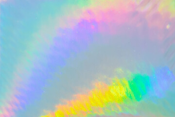 Wall Mural - holographic rainbow foil iridescent texture abstract hologram background