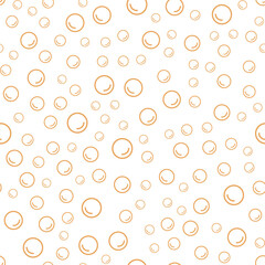 Leinwandbilder - Abstract geometric pattern. A seamless vector background. White and golden ornament. Graphic modern pattern. Simple lattice graphic design