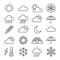 weather icon set
