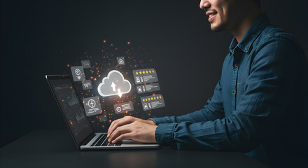 Cloud computing technology cloud storage cloud service cloud backup cloud data cloud network cloud security