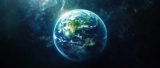 Wall Mural - Earth from space