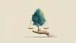 © Yulia - Environmental Justice Concept Depicting Balance and Sustainability with Tree and Scales