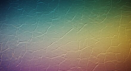 Poster - A colorful background with a blue and green stripe