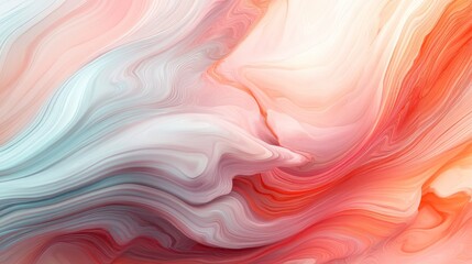 Wall Mural - abstract artistic representation of swirling colors and light gradients