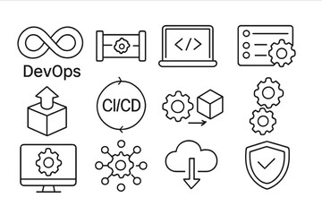 vector illustration of api integration concepts showcasing connection between devices and cloud serv