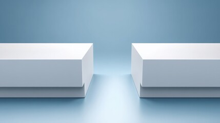 two white boxes on a blue background representing workflow optimization and fixing weakness in proce