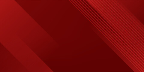 Wall Mural - red banner background.abstract background.colorful.slash effect .memphis .eps 10