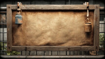 Leinwandbilder - blank stained billboard texture,stock photo