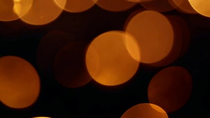 Wall Mural - A vibrant abstract background of colorful lights, blending yellow and red hues