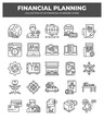 © Icon - Collection of 25 Financial Planning Icons: A Visual Guide to Financial Management
