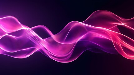 Wall Mural - Abstract design with flowing, vibrant colors.