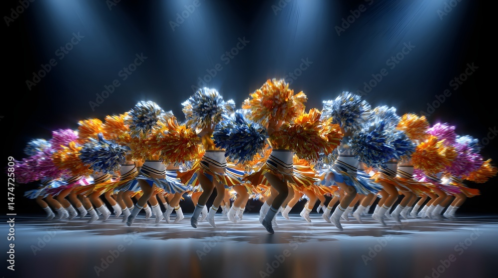 Set Dancing Group Dynamic group of dancers performing in colorful uniforms bringing ...