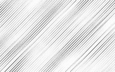 Leinwandbilder - Grunge halftone gradient texture. Faded grit noise background. Sandy gritty wallpaper. Retro pixelated backdrop. Black and white anime or manga comic overlay. Vector graphic design textured halftone.