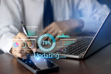 the idea of ​​constantly updating or upgrading programs and systems