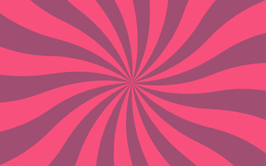 Aufkleber - Abstract bright radial burst background featuring alternating pink and gray rays. Symmetrical, vibrant, and convey energy and positivity. Cheerful, dynamic, and sunny atmosphere for posters.