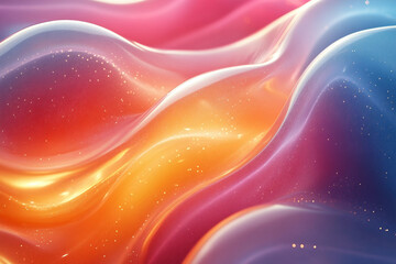 Wall Mural - dynamic abstract wallpaper, modern technology innovation concep generative ai