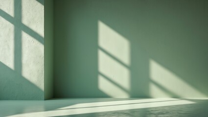 Aufkleber - Blank Cement Texture Backdrop with Light and Shadow on Rough Surface for Product Presentation
